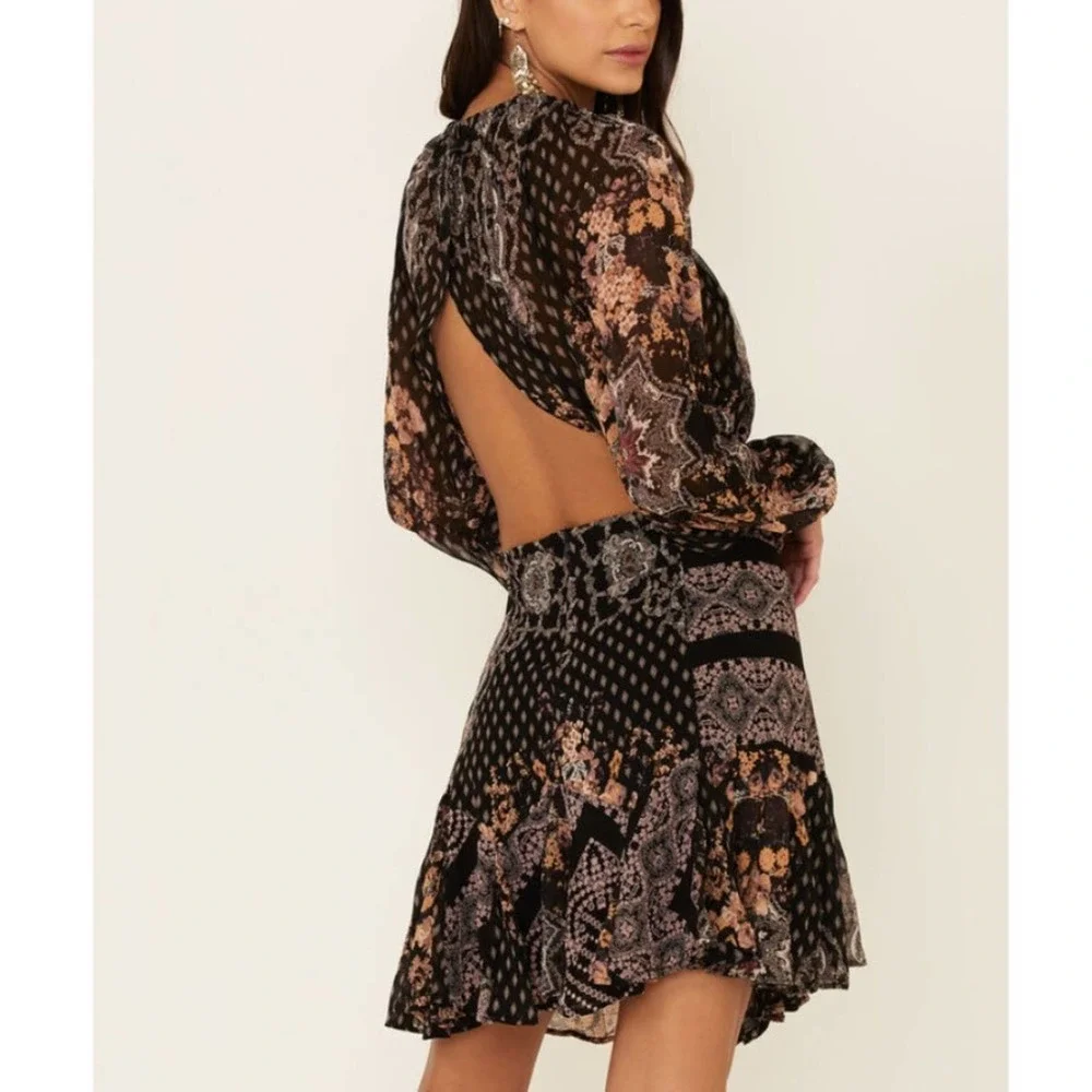 26) FREE PEOPLE Seven Wonders Mini Dress NWT sz S! - Picture 5 of 15